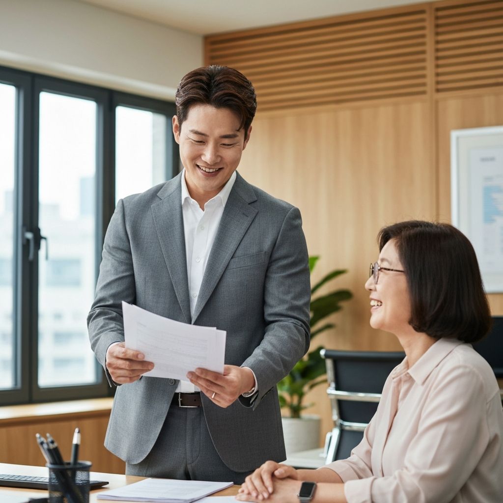 세무사와 고객 상담